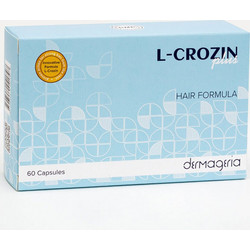 Dermageria L-Crozin Plus Hair Formula 60 Κάψουλες