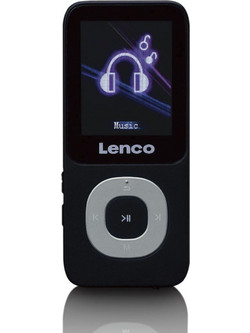 Lenco Xemio 860 MP4 Player 4GB με Οθόνη 1.8" με Ραδιόφωνο Γκρι