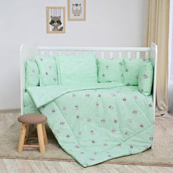 Lorelli Lily Friends Σετ Κούνιας Green 4τμχ