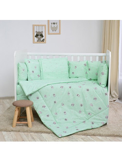 Lorelli Lily Friends Σετ Κούνιας Green 4τμχ