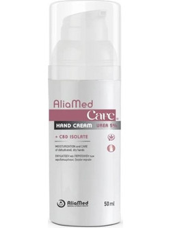 AliaMed Care CBD Isolate Ενυδατική Κρέμα Χεριών 50ml