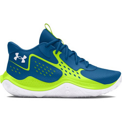 Under Armour GS Jet '23 Παιδικά Αθλητικά Παπούτσια για Μπάσκετ Πετρόλ 3026635-401