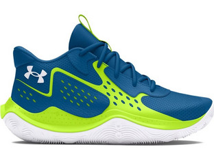 Under Armour GS Jet '23 Παιδικά Αθλητικά Παπούτσια για Μπάσκετ Πετρόλ 3026635-401