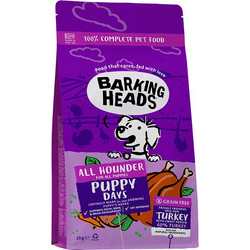 Barking Heads All Hounder Puppy Days Turkey 2kg