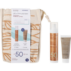 Korres Red Grape Face Anti-Ageing Face Cream SPF50 50ml + Bounce Firming Face Cream 20ml + Plump-Up Face Cream 1.5ml
