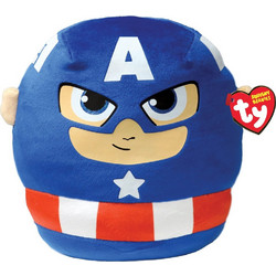 Ty Squishy Beanies Captain America 1607-39355