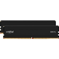 Crucial Pro 32GB (2X16GB) DDR5 RAM 6000MHz C48 Black CP2K16G60C48U5