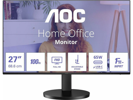 AOC 27B3CF2 IPS Monitor 27" 1920x1080 FHD 100Hz 4ms