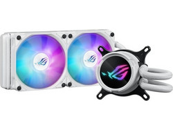Asus ROG Strix LC III 240 White Υδρόψυξη CPU 120mm ARGB για Socket 115x / AM4 / 1200 / 1700 / AM5