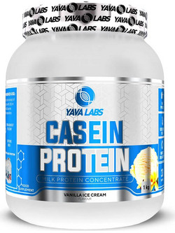Yava Labs Casein Vanilla Ice Cream Πρωτεΐνη Γράμμωσης 1kg