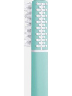 Piuma Echinacea Soft Oδοντόβουρτσα Γαλάζια Τιρκουάζ + Βάση