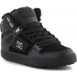 DC Pure Hightop Ανδρικά Sneakers Μποτάκια Μαύρα ADYS400047-3BK
