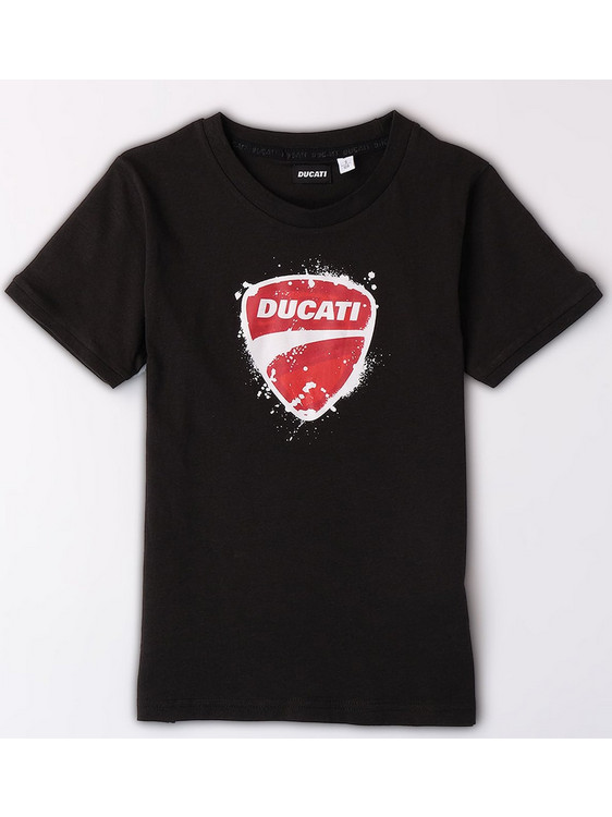 Ducati Παιδικό T-Shirt Κοντομάνικο Μαύρο G8633-0658