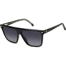 Carrera CA3027S 8079O Ανδρικά Γυαλιά Ηλίου Τετράγωνα Κοκάλινα Μαύρα με Μαύρο Polarized Φακό