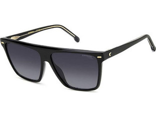 Carrera CA3027S 8079O Ανδρικά Γυαλιά Ηλίου Τετράγωνα Κοκάλινα Μαύρα με Μαύρο Polarized Φακό