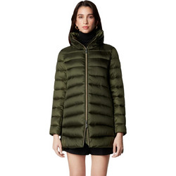 Save The Duck Lydia Γυναικείο Μπουφάν Χειμωνιάτικο Puffer Μακρύ Αδιάβροχο Αντιανεμικό Χακί D43620WIRIS17-50023