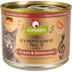 GranataPet Symphonie No.9 Adult Grain Free with Pheasant & Rabbit in Jelly 200gr