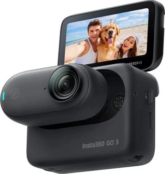 Insta360 GO 3 128GB Action Camera 2.7K 360° Υποβρύχια με WiFi και Οθόνη  2.2