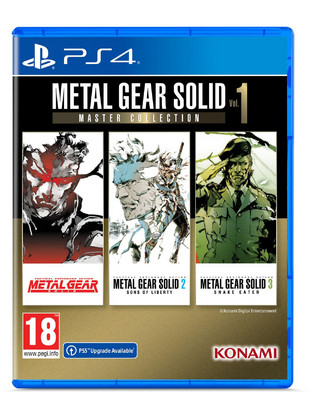 Metal Gear Solid Master Collection Vol 1 PS4