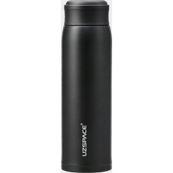 Uzspace Stainless Bottle UZ-4075 Black 500ml