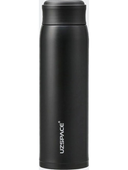 Uzspace Stainless Bottle UZ-4075 Black 500ml