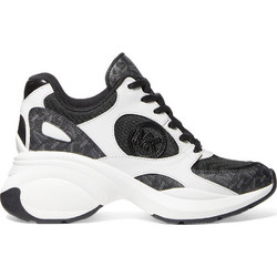 Michael Kors Γυναικεία Sneakers Μαύρα Λευκά 43R4ZUFS2D-001