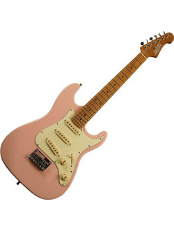 Jet Guitars JS300 Mini Ηλεκτρική Κιθάρα 3/4 ST Style με SSS Μαγνήτες και Ταστιέρα Maple Pink
