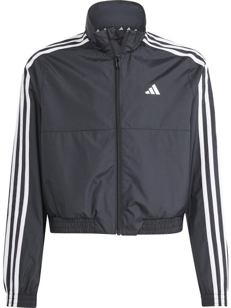 Adidas Αθλητικό Παιδικό Μπουφάν Χειμωνιάτικο Αντιανεμικό Μαύρο IP3916