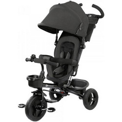 Kinderkraft Aveo Τρίκυκλο Ποδήλατο με Σκίαστρο & Χειρολαβή για 9+ Μηνών Ανθρακί