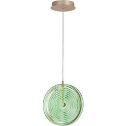 Ondaluce SO. JOKEY/PC-VERDE Κρεμαστό Φωτιστικό Οροφής Μονόφωτο LED ref10254464