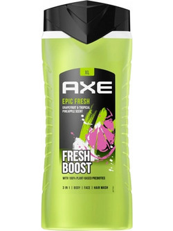 AXE Epic Fresh Boost Ανδρικό Αφρόλουτρο σε Gel 400ml