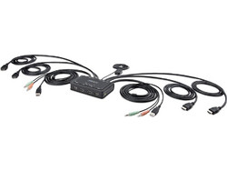 StarTech KVM Switch C2-DH46-UA2-CBL-KVM 2 x HDMI USB 2.0