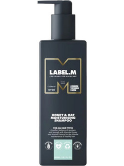 Label. M Honey & Oat Pump Σαμπουάν για Επανόρθωση 300ml
