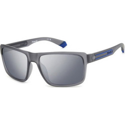 Polaroid Eyewear PLD2158S RIW/EX Ανδρικά Γυαλιά Ηλίου Τετράγωνα Γκρι με Γκρι Φακό