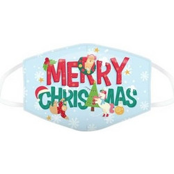 Puckator Υφασμάτινη Μάσκα Προστασίας Merry Christmas