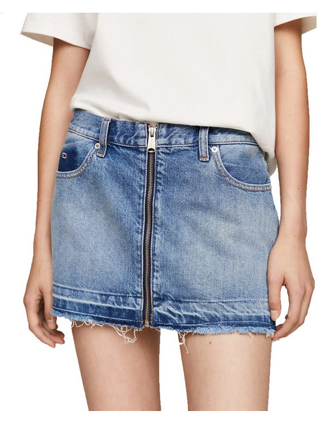 Tommy Jeans Sophie Μίνι Φούστα Τζιν Pencil Μπλε DW0DW17048-1A5