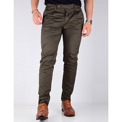 Tresor Ανδρικό Παντελόνι Chino Slim Εφαρμογή Χακί 4552