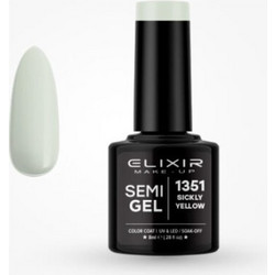 Elixir Semigel 1351 Ημιμόνιμο Βερνίκι Νυχιών 8ml