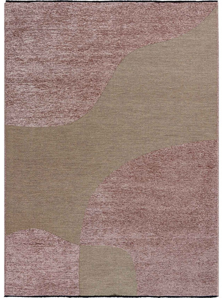 MADI Brook Χαλί Ορθογώνιο Καλοκαιρινό 160x230cm Beige Pink