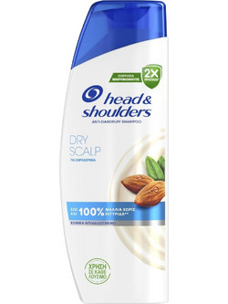 Head & Shoulders Σαμπουάν για Επανόρθωση κατά της Ξηροδερμίας & της Πιτυρίδας για Ξηρά Μαλλιά 330ml