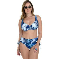 MiandMi Bikini Set Ψηλόμεσο Μπλε 24023