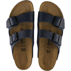Birkenstock Arizona Ανδρικά Σανδάλια Ανατομικά Navy Μπλε 5175