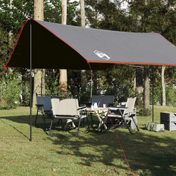 vidaXL Σκίαστρο Παραλίας Γκρι 430x380x210cm 94681
