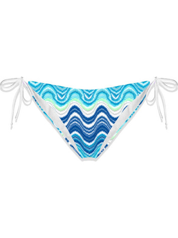 Mc2 Saint Barth Bikini Slip Τιρκουάζ Μπλε VIR0001-01862F