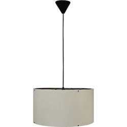Heronia Lighting Κρεμαστό Φωτιστικό Οροφής Μονόφωτο E27 Μπεζ 14-0310