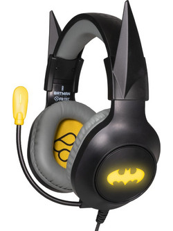 FR-Tec Batman Gaming Headset Over Ear Black