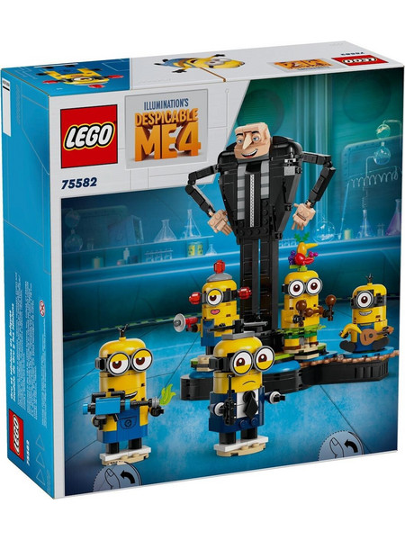 Lego Despicable Me 4 Brick-Built Gru & Minions για 9+ Ετών 75582