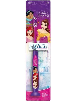Mr.White Disney Princess Soft Παιδική Oδοντόβουρτσα Μωβ