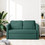 vidaXL Διθέσιος Καναπές Κρεβάτι Πράσινος 112x60x55cm 353968