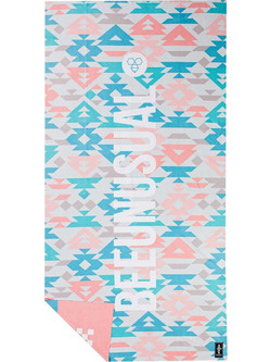 Bee Unusual Natives Πετσέτα Θαλάσσης Microfiber Γαλάζια 100x180cm ASW-240036